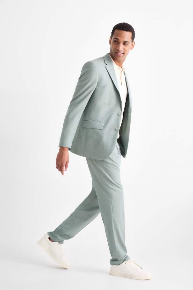 Bărbați - Pantaloni modulari - regular fit - Flex - gri deschis