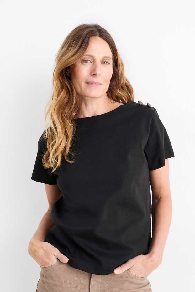 Donna - T-shirt  - nero
