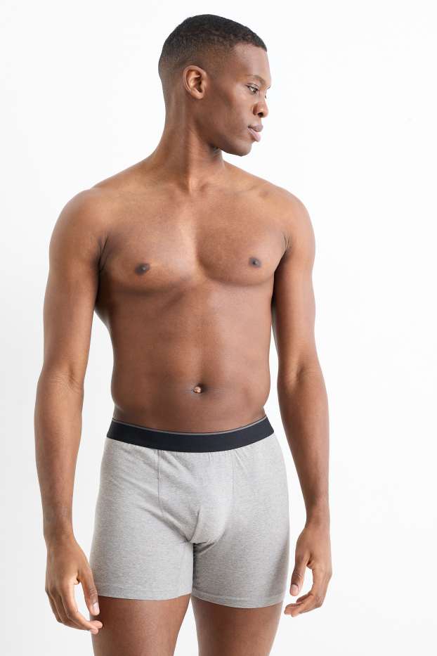 Herren - Multipack 3er - Trunks - schwarz