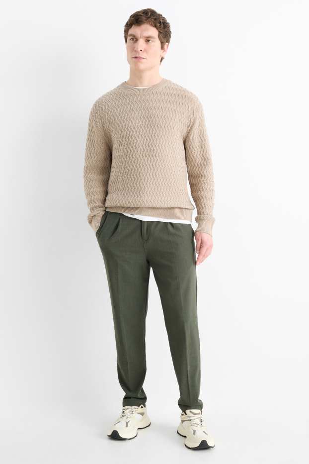 Herren - Chino - dunkelgrün