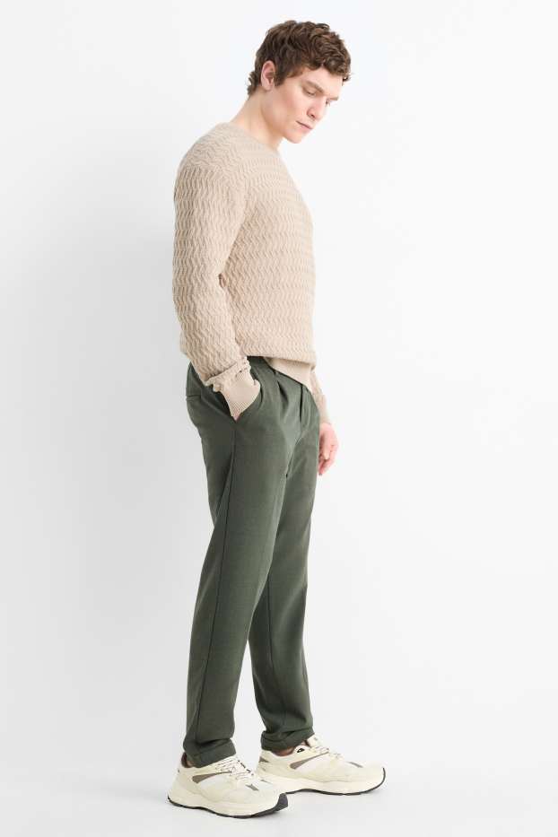 Herren - Chino - dunkelgrün