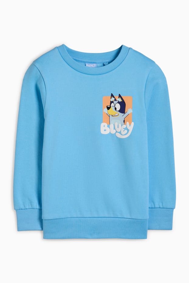 Enfants garçons - Bluey - sweat - bleu clair