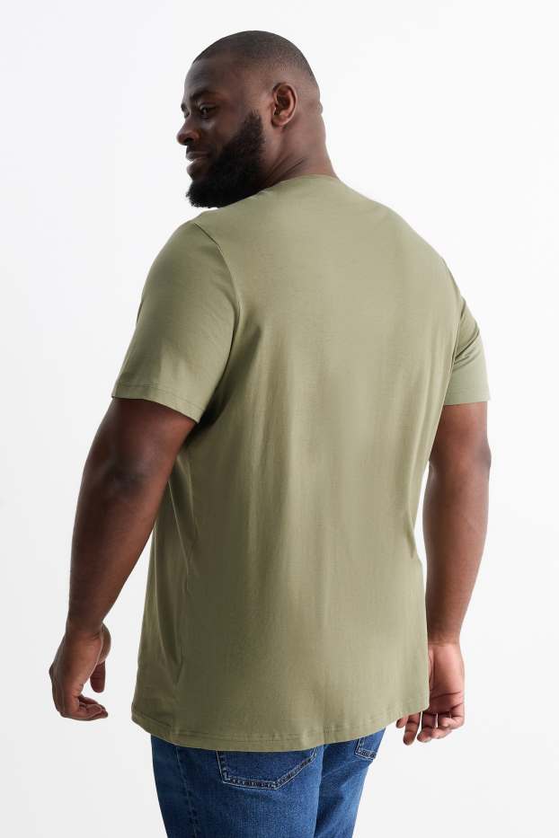Herren - T-Shirt - khaki