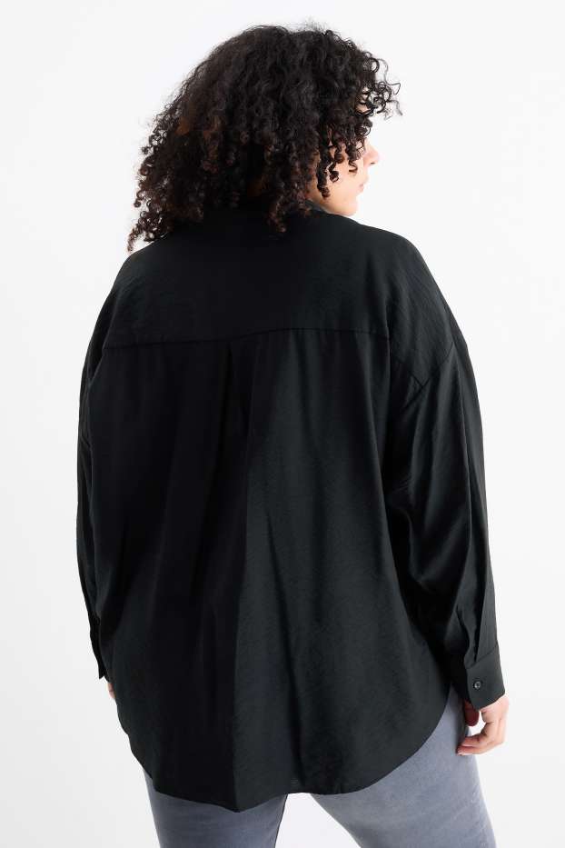 Damen - Bluse - schwarz
