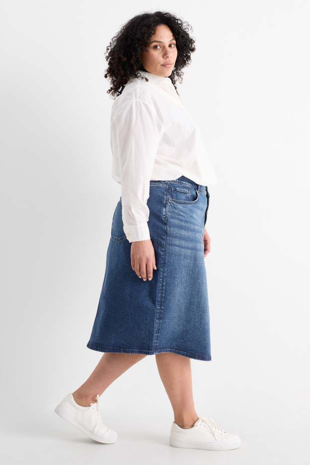 Donna - Gonna di jeans - LYCRA® - jeans blu