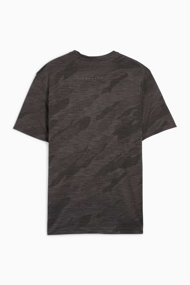 Home - Samarreta tècnica - regular fit - estampada - gris fosc