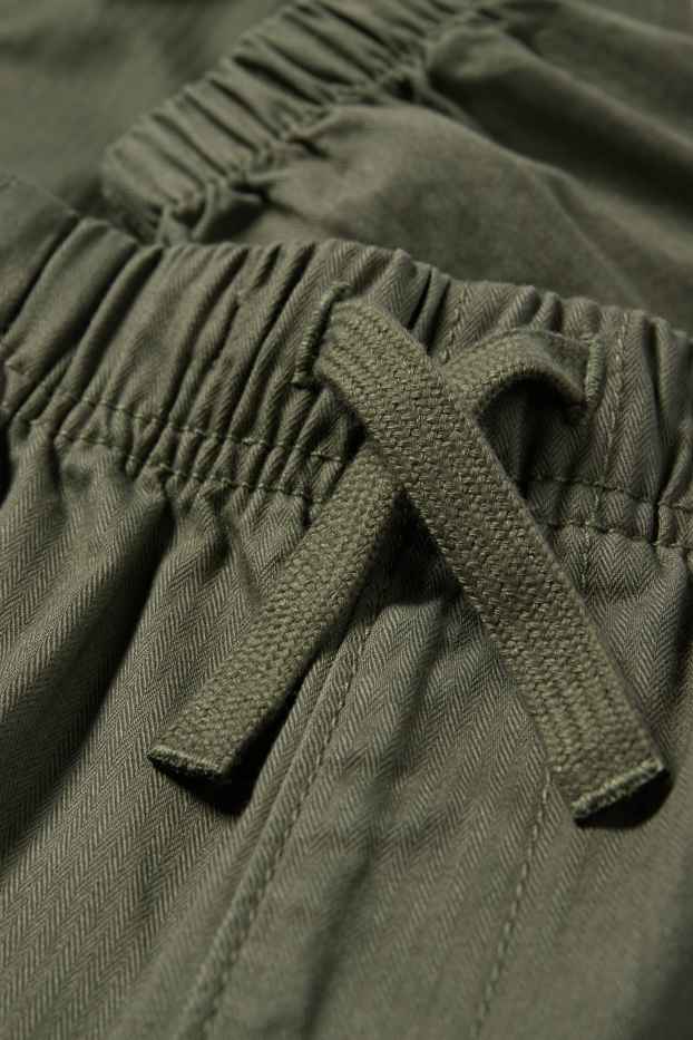 Bambini - Pantaloni cargo - kaki