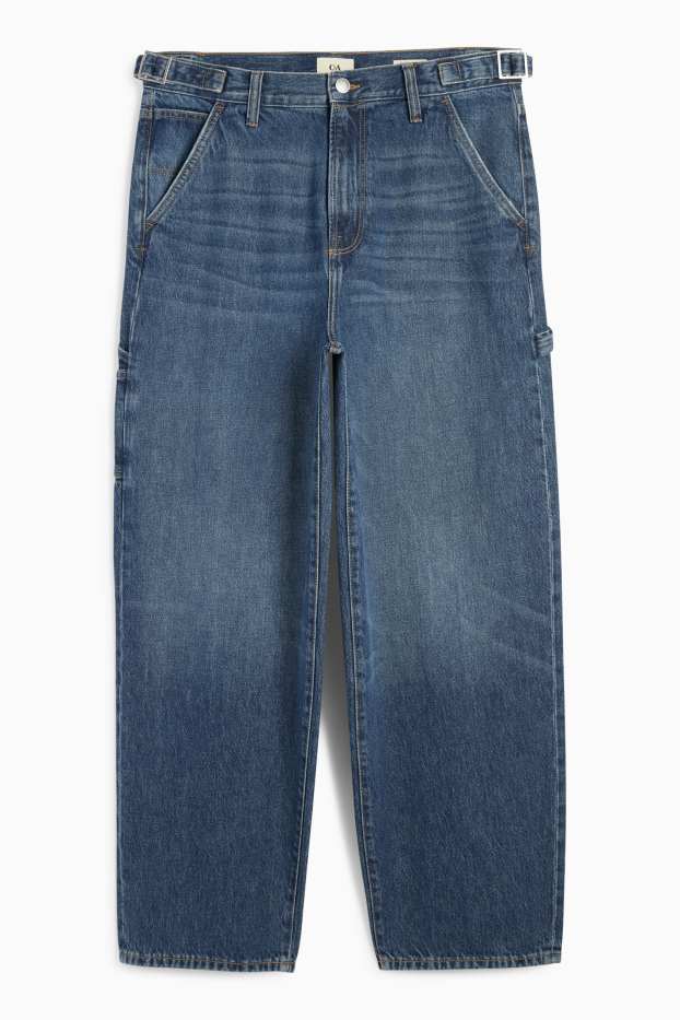 Bărbați - Baggy jeans - denim-albastru