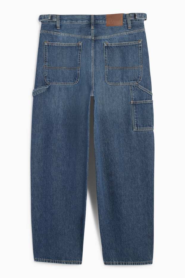 Bărbați - Baggy jeans - denim-albastru