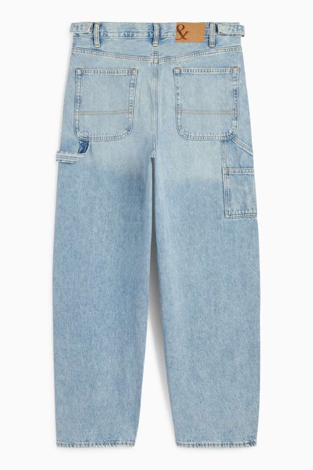 Herren - Baggy Jeans - helljeansblau