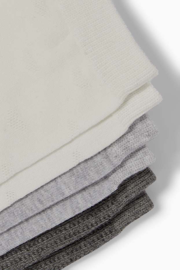 Damen - Multipack 3er - Socken - cremeweiss