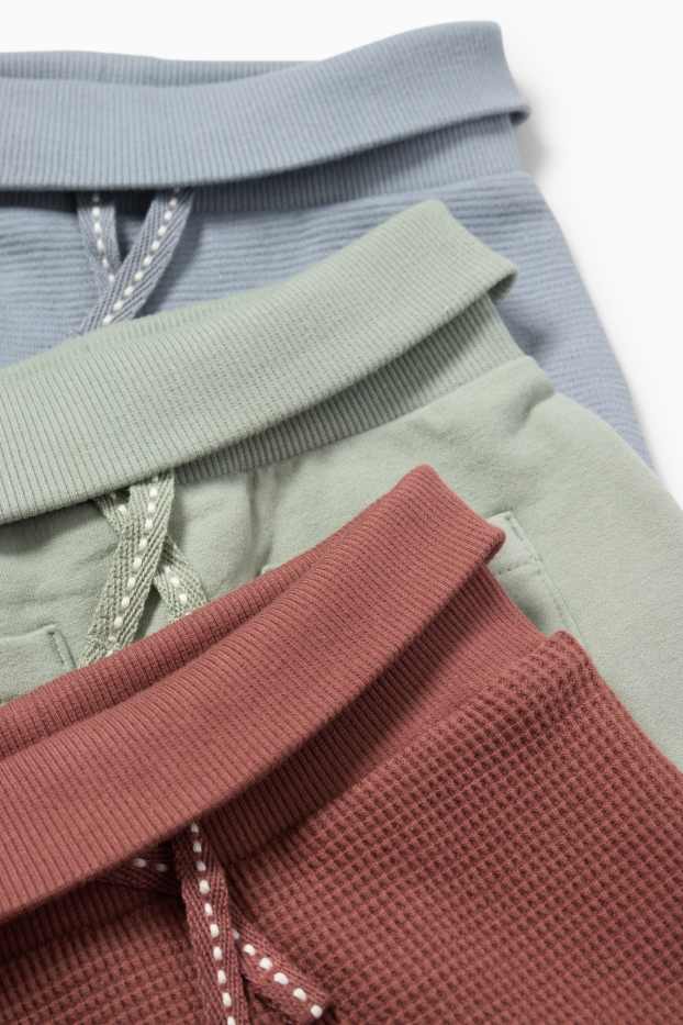 Neonati  - Confezione da 3 - pantaloni sportivi per neonati - verde