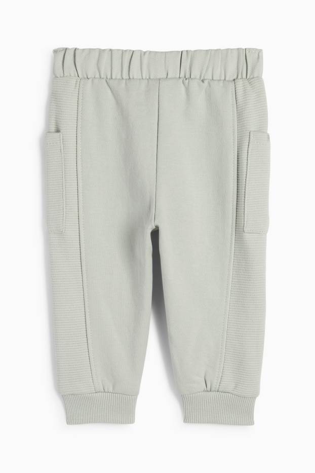 Neonati  - Pantaloni sportivi per neonati - verde menta