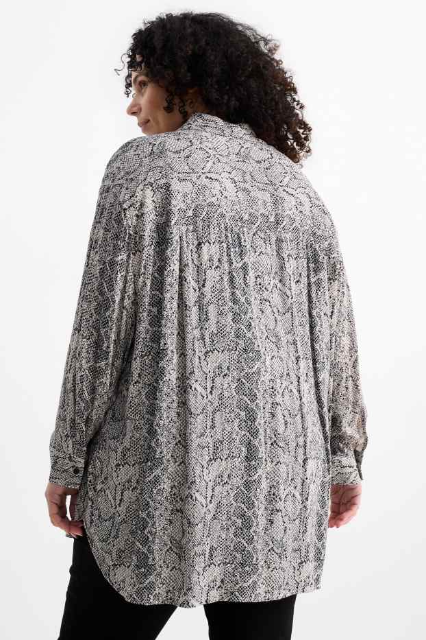 Donna - Blusa - fantasia - bianco / nero