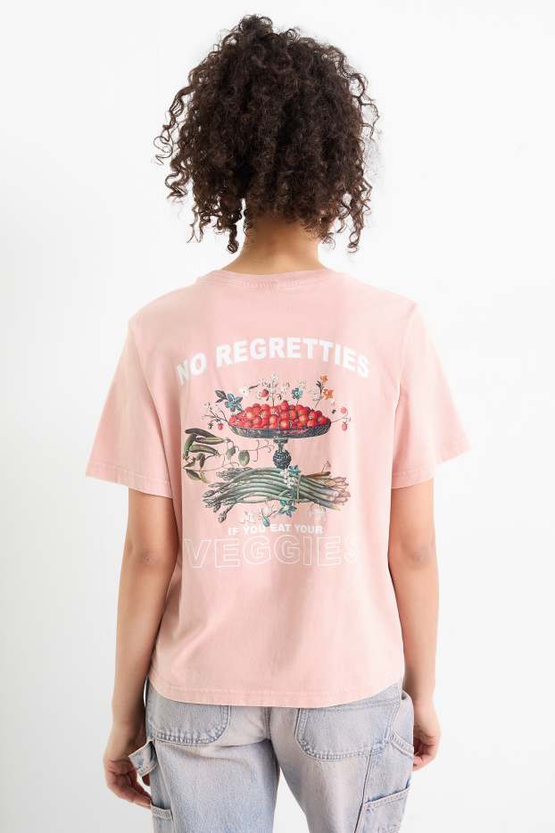 Dames - T-shirt - roze