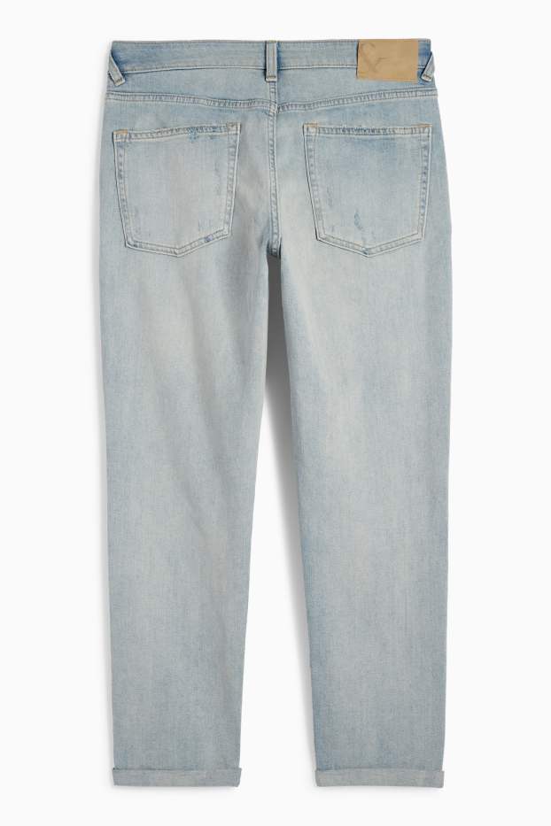 Donna - Boyfriend jeans - vita media - LYCRA® - jeans azzurro
