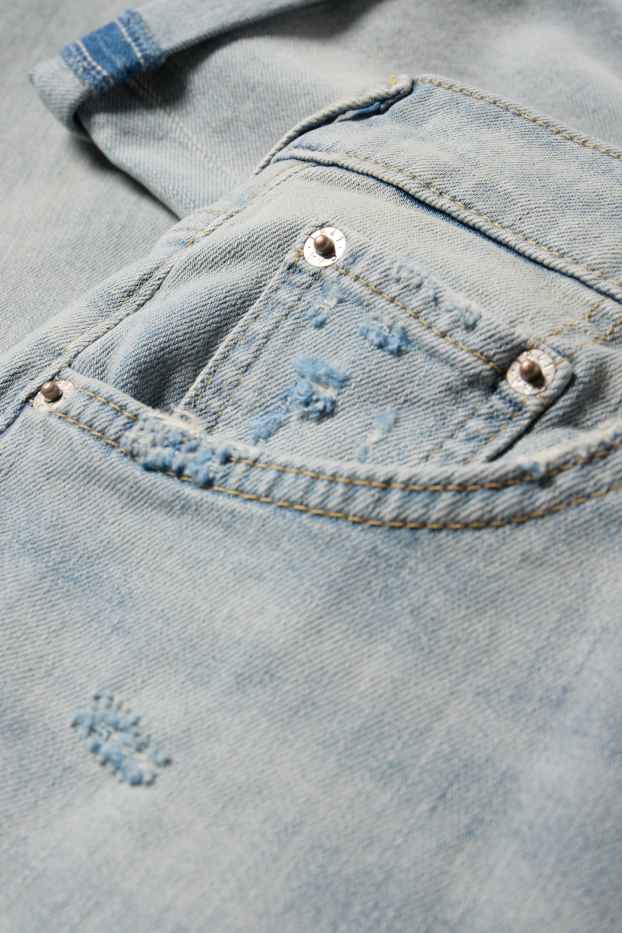 Donna - Boyfriend jeans - vita media - LYCRA® - jeans azzurro