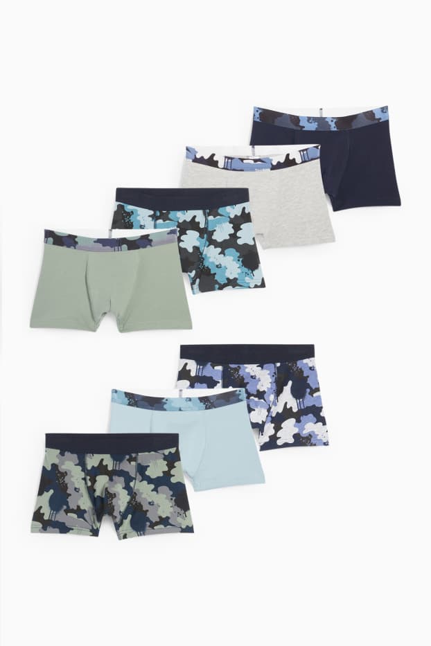 Nen - Paquet de 7 - bòxers - estampats - blau