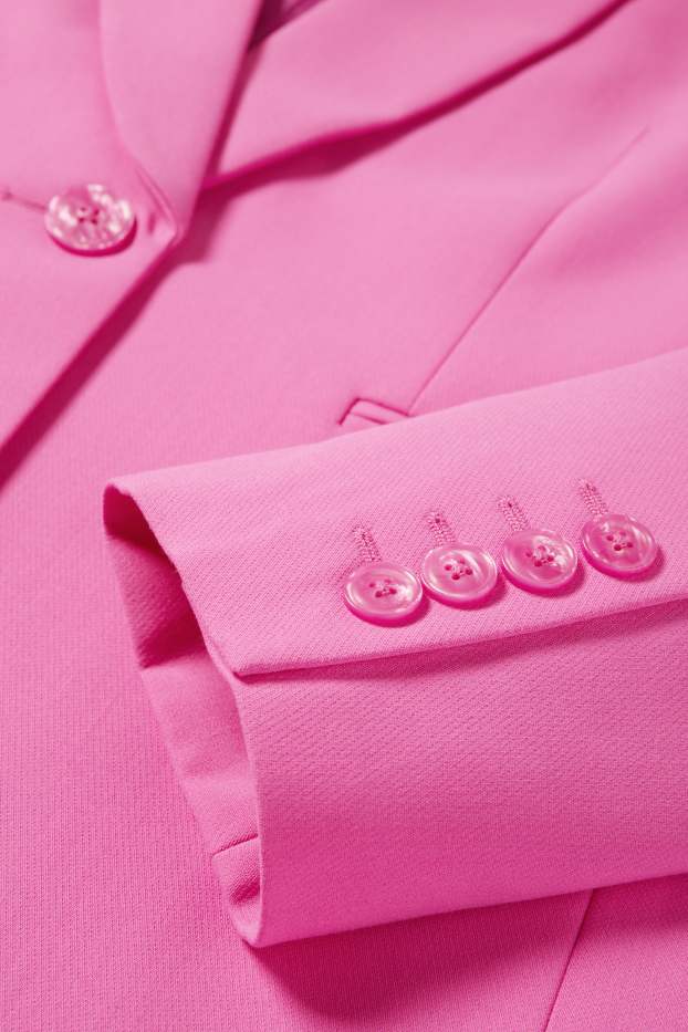 Donna - Blazer lungo - regular fit - fucsia