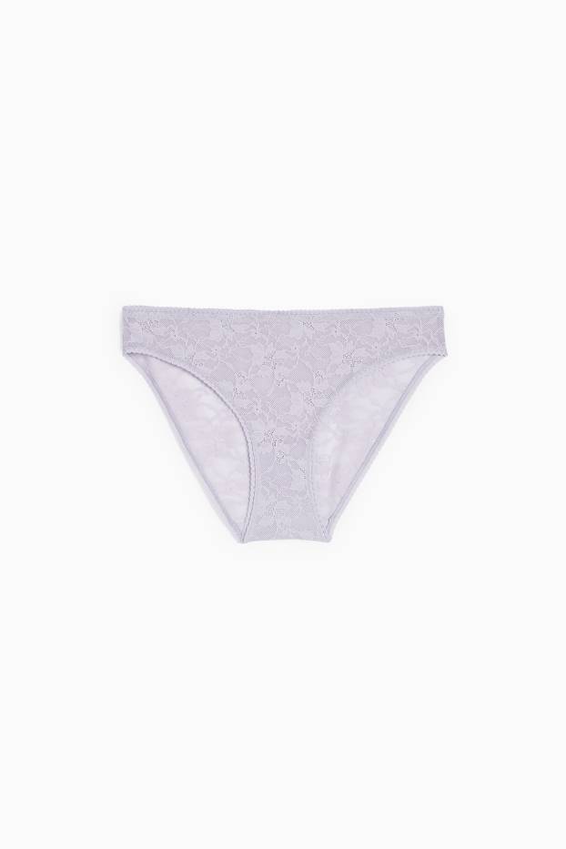 Femmes - Culotte - violet clair