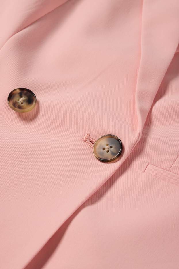 Donna - Blazer lungo - regular fit - rosa