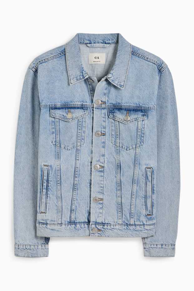 Hommes - Veste en jean - jean bleu clair