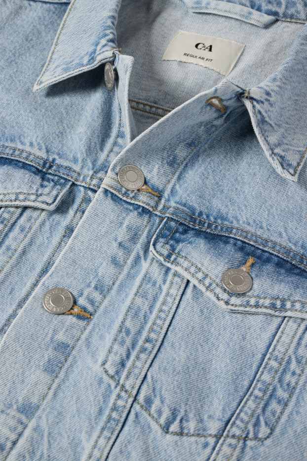 Hommes - Veste en jean - jean bleu clair