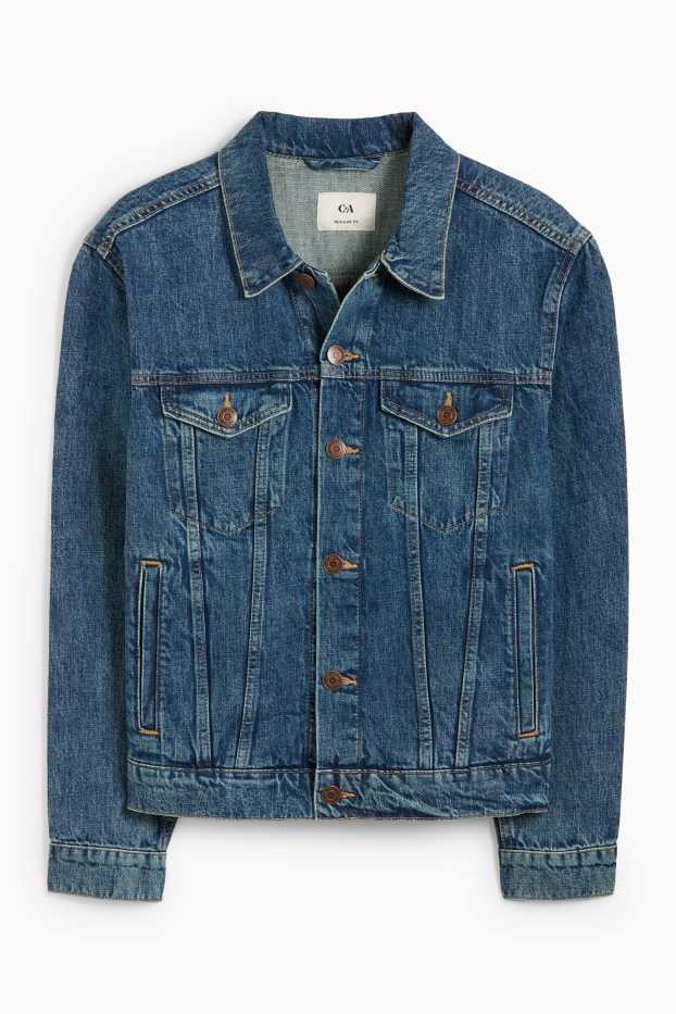 Hommes - Veste en jean - jean bleu