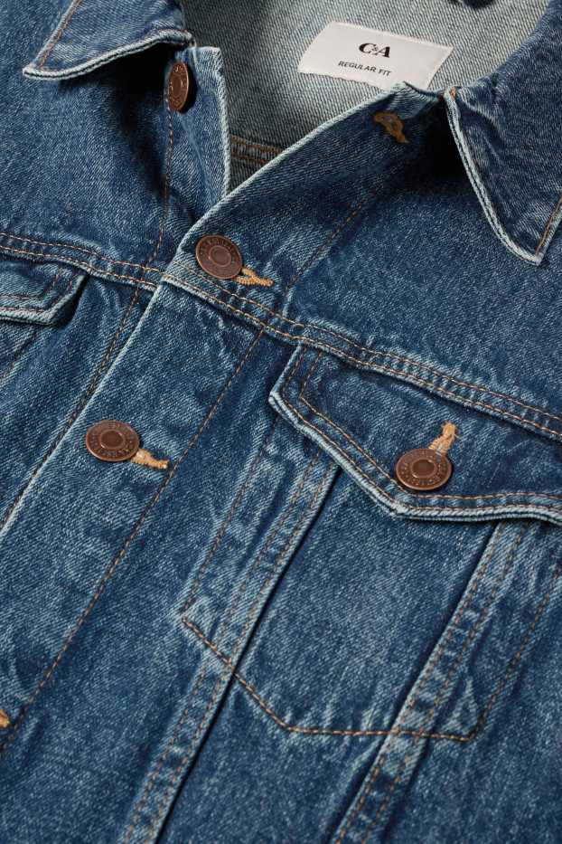 Hommes - Veste en jean - jean bleu