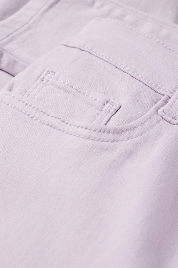 Donna - Jeggings - vita alta - viola chiaro