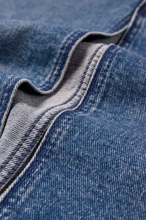 Femei - Fustă de blugi - LYCRA® - denim-albastru