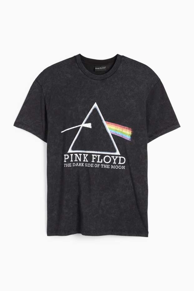 Uomo - T-shirt - relaxed fit - Pink Floyd - nero
