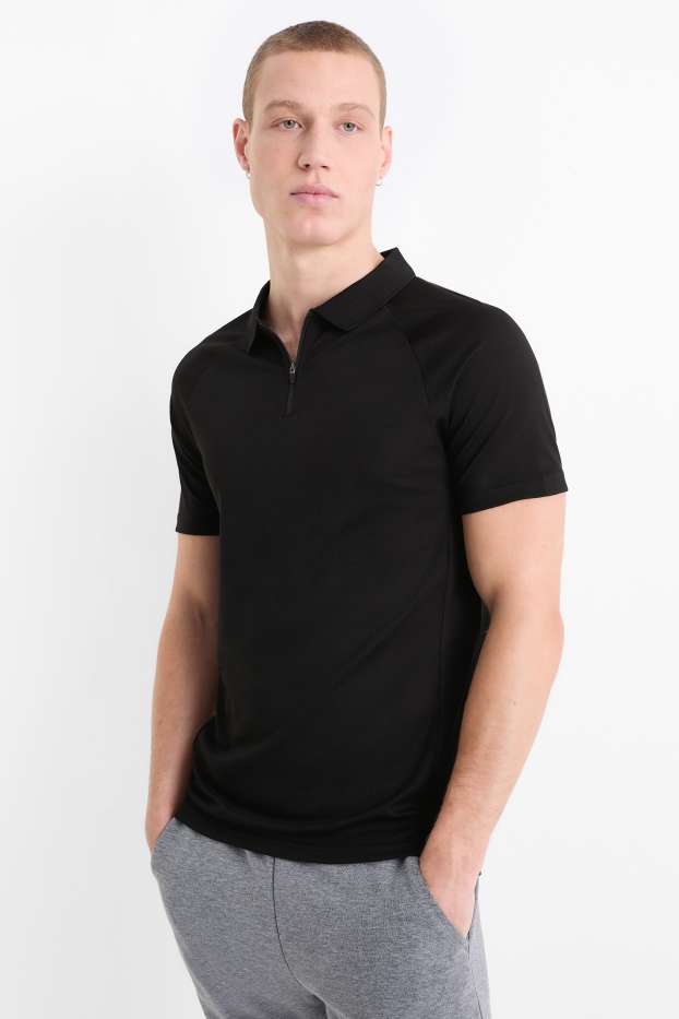 Home - Polo tècnic - negre