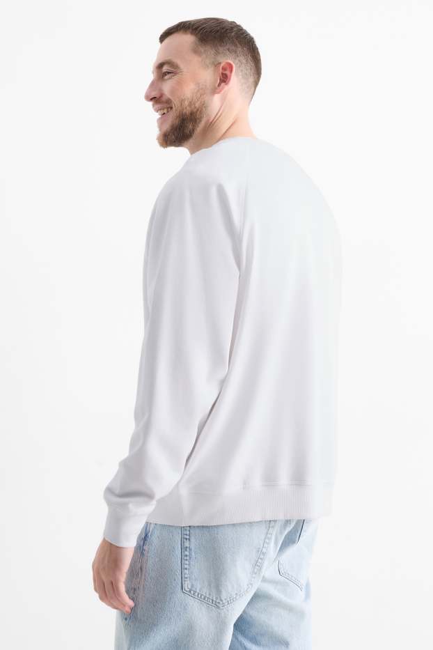 Hommes - Sweat - blanc crème