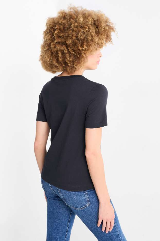 Damen - T-Shirt - dunkelblau