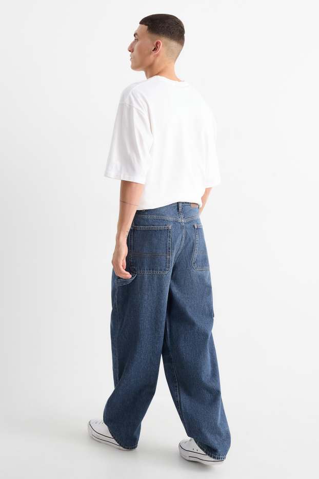 Bărbați - Baggy jeans - denim-albastru