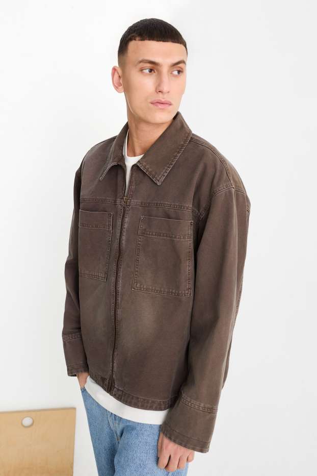 Hommes - Veste - marron foncé