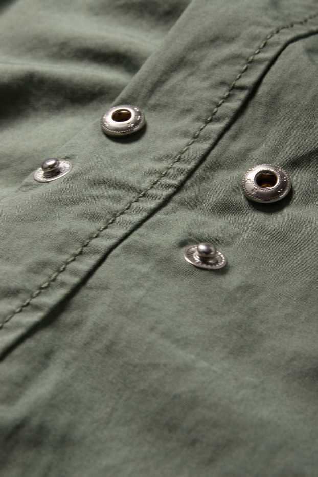 Herren - Cargohose - Relaxed Fit - grün