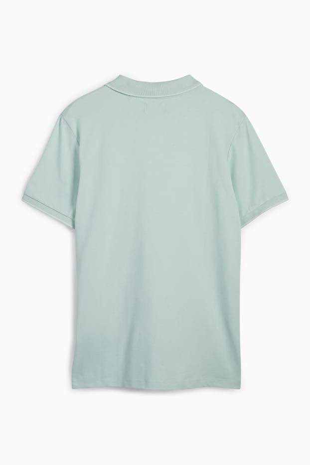 Herren - Poloshirt - mintgrün