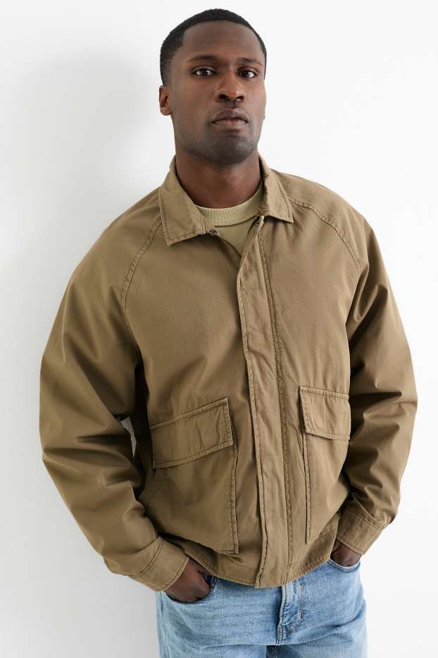 Hommes - Veste - kaki