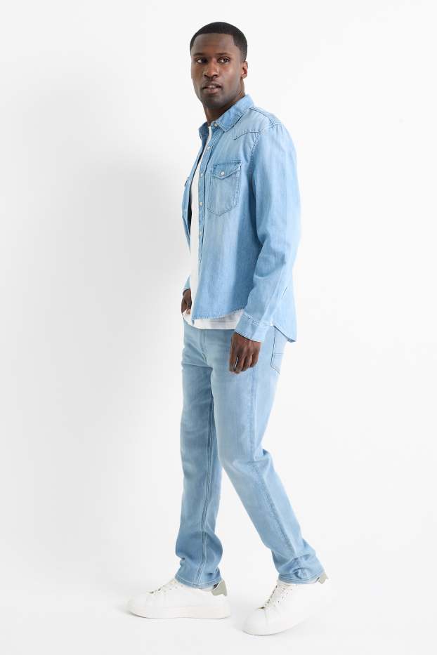 Heren - Slim jeans - Flex jog denim - jeanslichtblauw