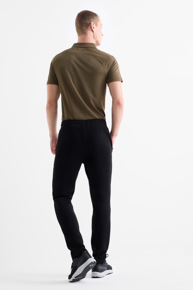Hommes - Pantalon de jogging de sport - noir