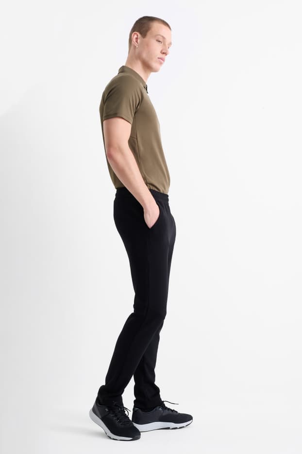 Hommes - Pantalon de jogging de sport - noir