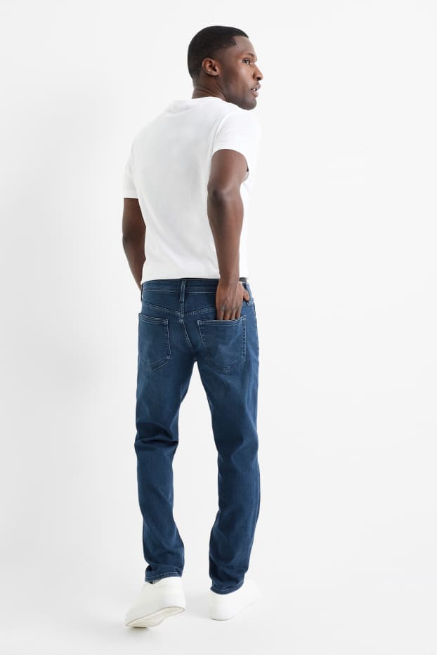 Herren - Slim Jeans - jeansblau