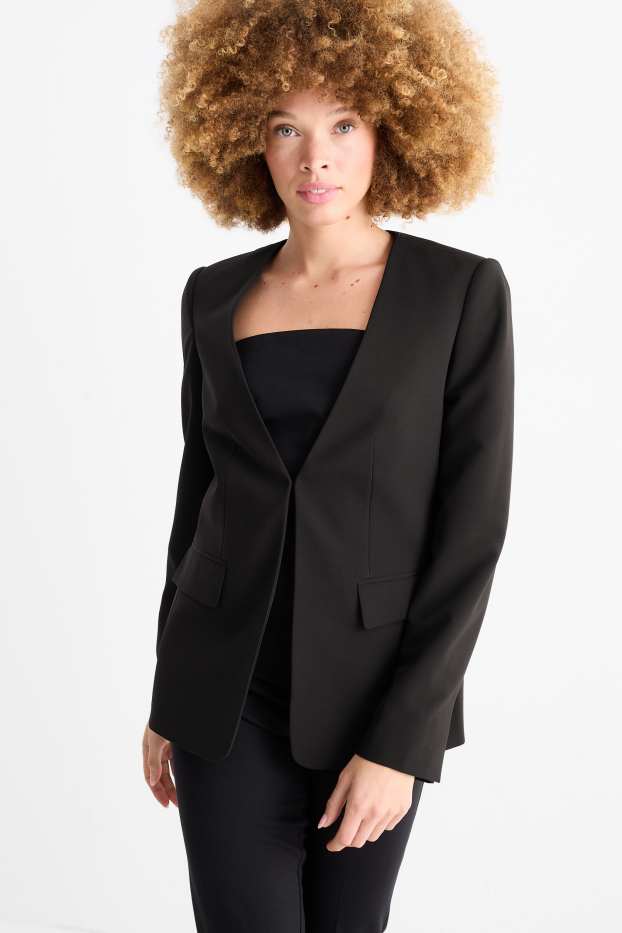 Donna - Blazer business - relaxed fit - nero