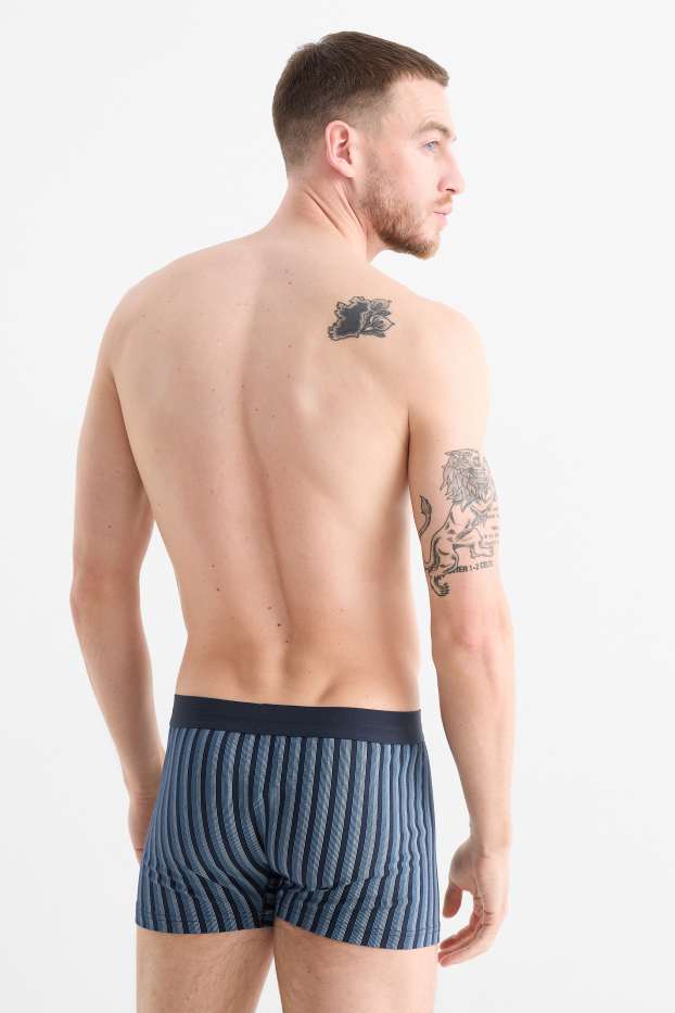 Bărbați - Multipack 5 buc. - chiloți boxer - albastru închis
