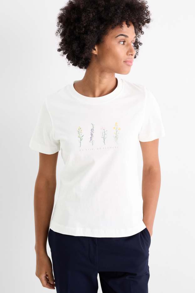 Mujer - Camiseta - blanco