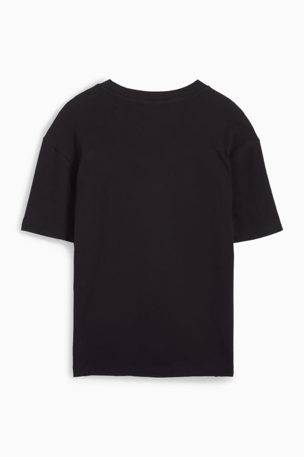 Bărbați - Tricou - relaxed fit - negru