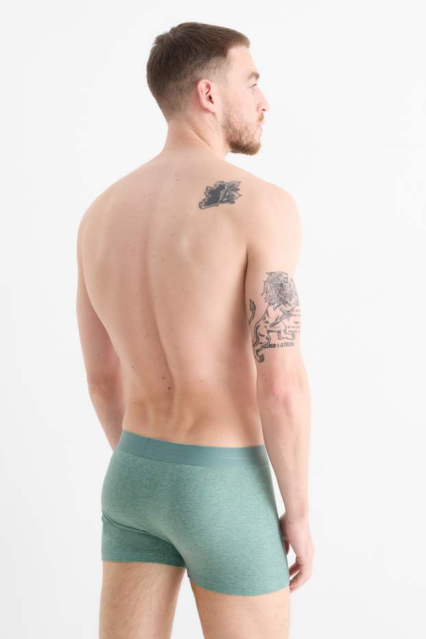 Uomo - Confezione da 3 - boxer aderenti - blu