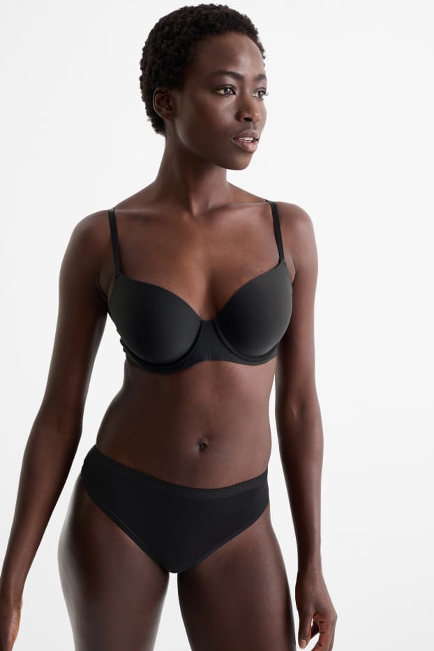 Femmes - Soutien-gorge à armature - FULL COVERAGE - ampliforme - noir